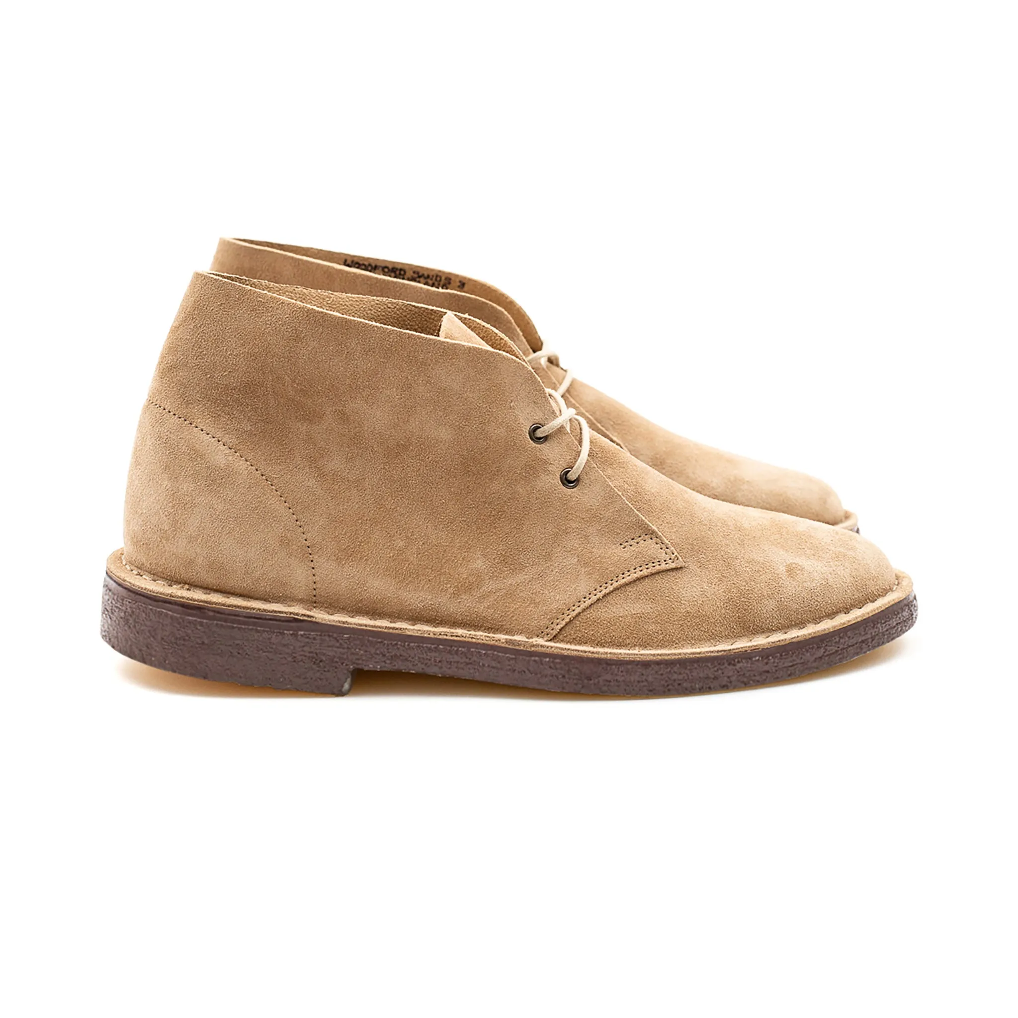 Woodford Desert Boot - Sand Janus Calf Suede