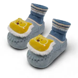 Yellow Bear- Baby Sock Shoes for Infants Babies and Little Kids