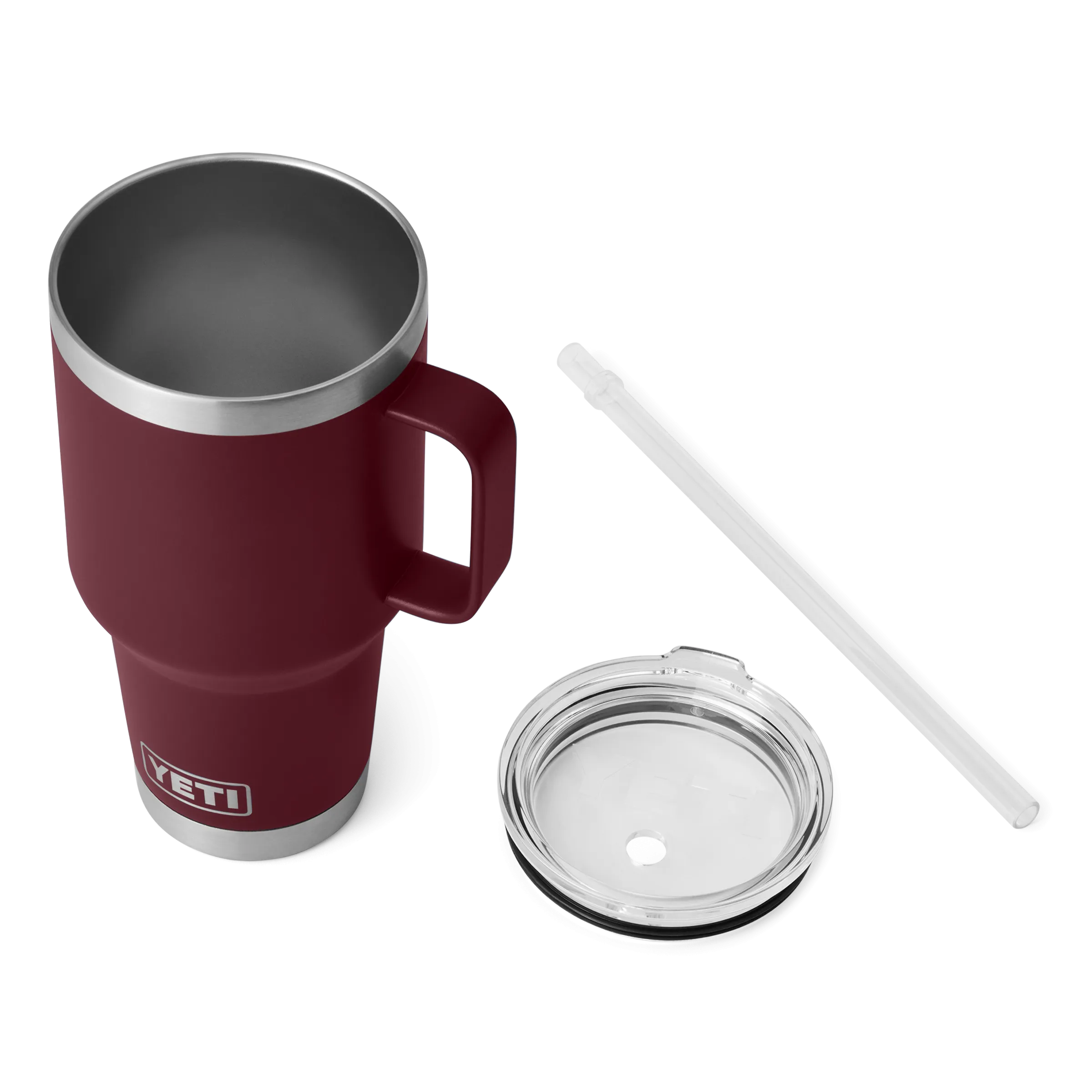 Yeti Rambler 35oz Mug With Straw Lid - Wild Vine Red