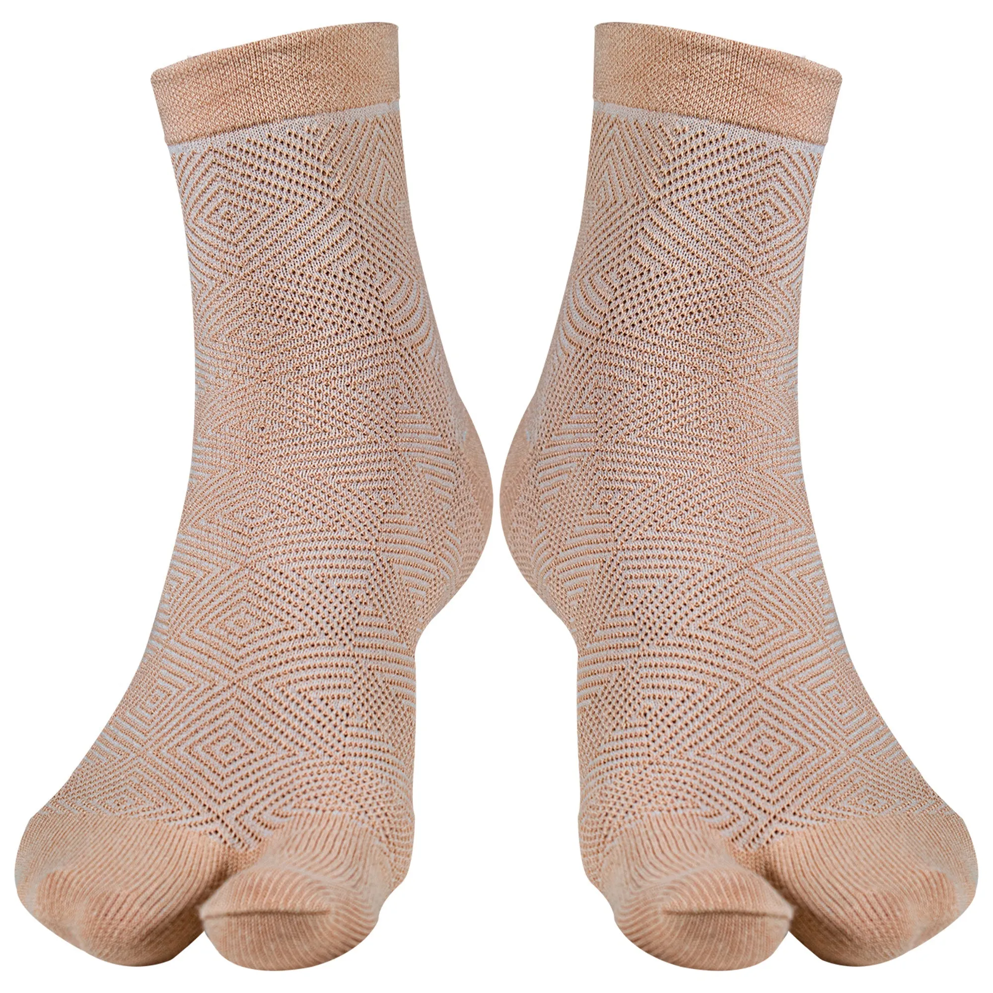 Young Wings Antibacterial Womens Cotton Thumb Ankle Socks WS1002 - Pack of 3