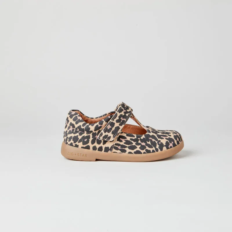 Zig & Star - Astro shoes - infant - Natural Animal