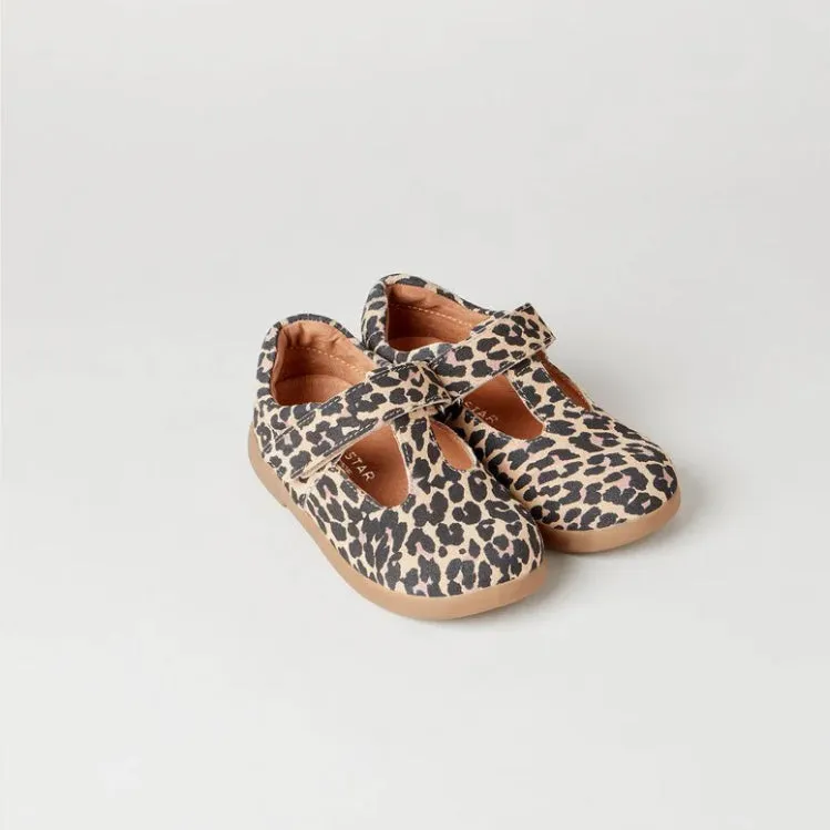 Zig & Star - Astro shoes - infant - Natural Animal