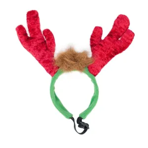 ZippyPaws Holiday LED Antler Headband